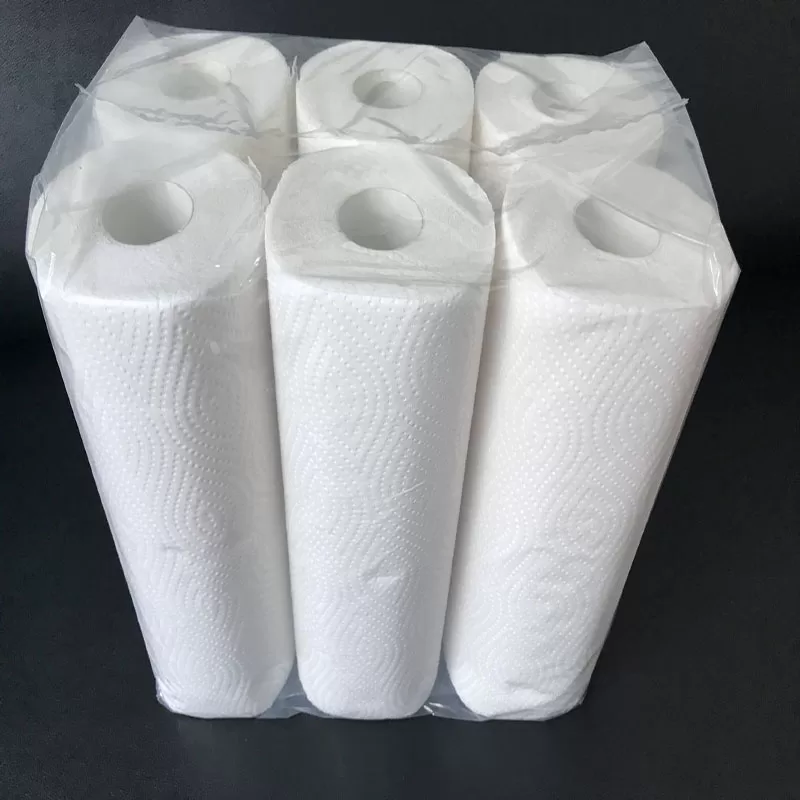 6 rolls per bag kitchen towel