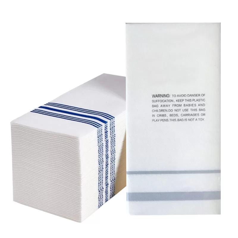 Airlaid napkin package