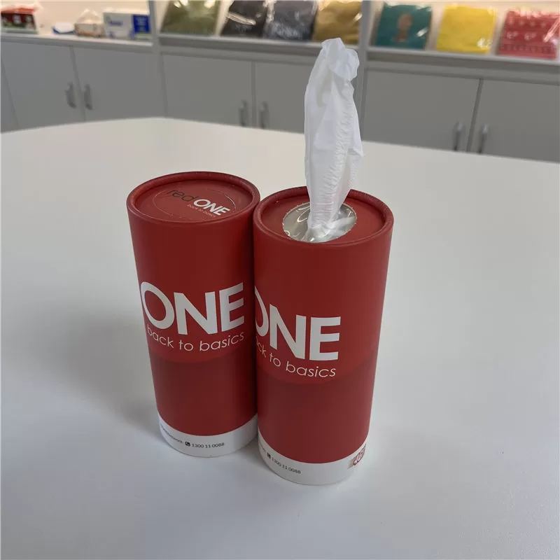 Cylinder Car Facial Tissues