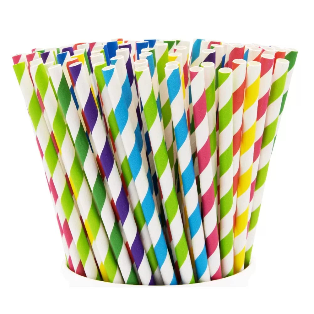 colorful Paper Straws