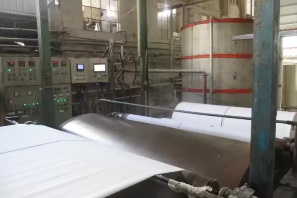 Telling paper machine