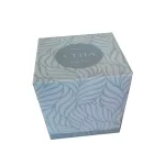Cube box facial tissues